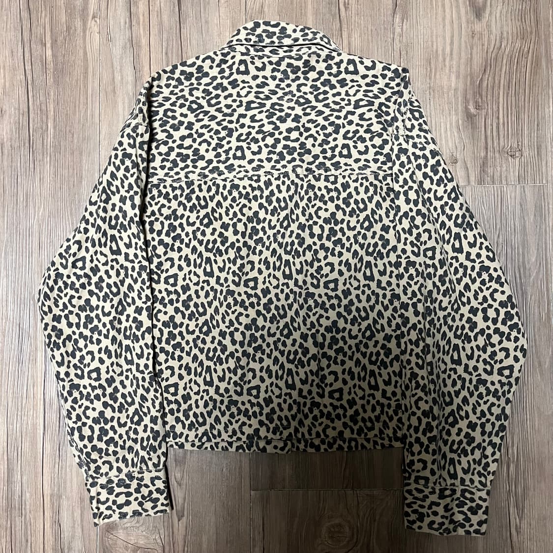 90‘s 레오파드 셔츠 아우터 상품이미지5