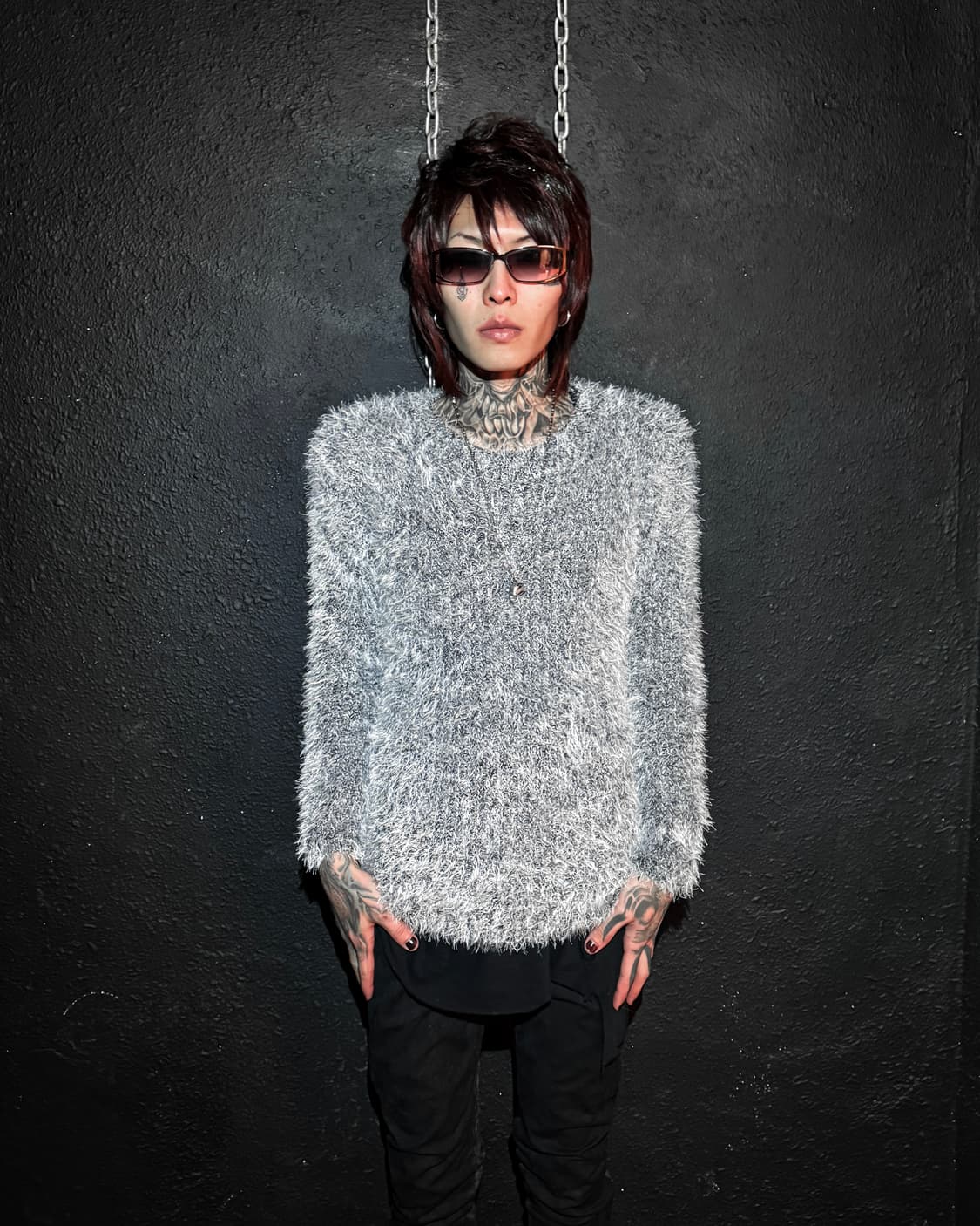 Gray Shaggy Knit 상품이미지6