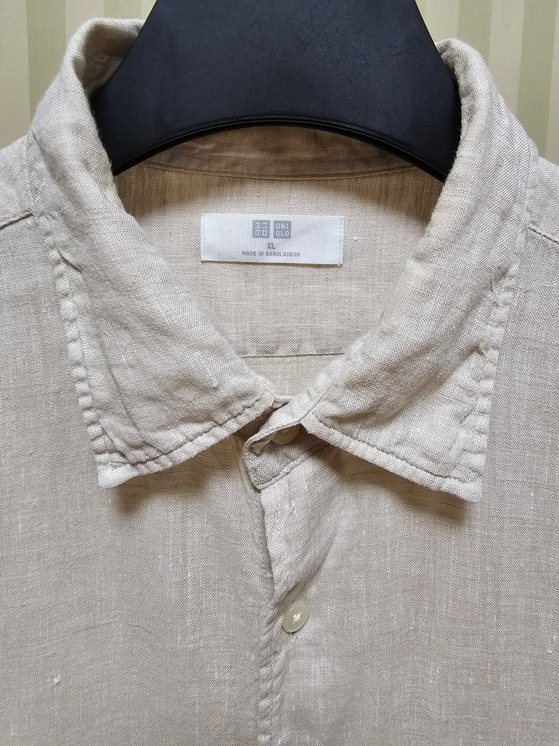 유니클로 셔츠 린넨 XL 상품이미지3