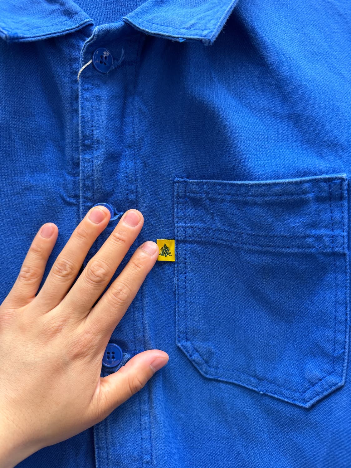 OLD VINTAGE ROUNDED COLLAR 라운드칼라 프렌치워크자켓 상품이미지7