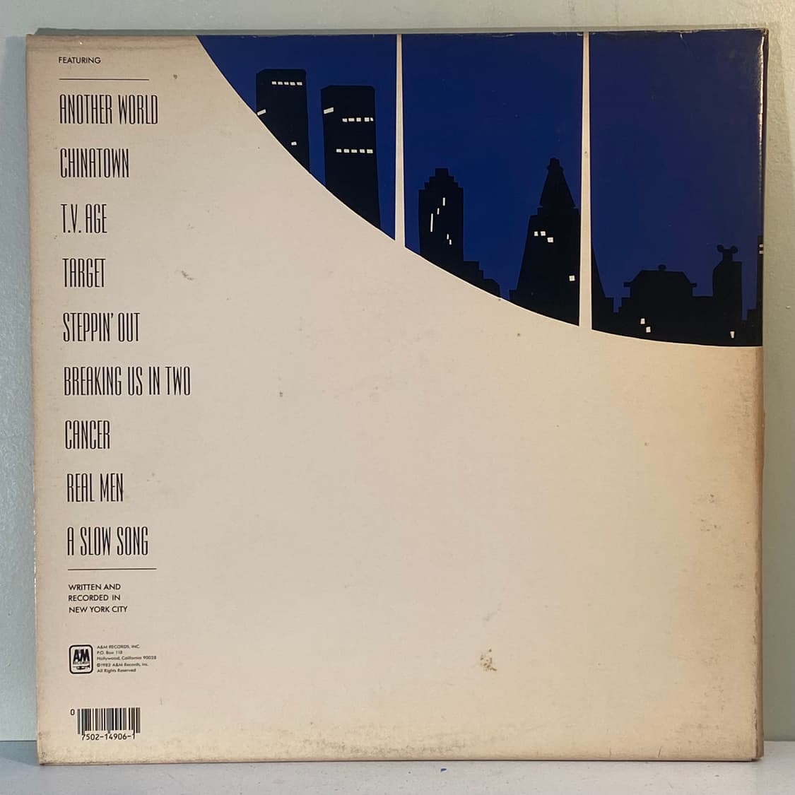 (중고LP-팝록) Joe Jackson -Night And Day 상품이미지2