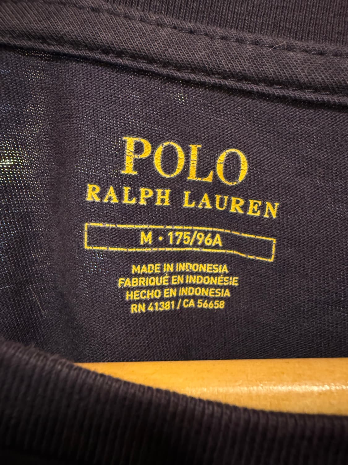 폴로 랄프로렌 레드포니 네이비 반팔 티셔츠 상품이미지2