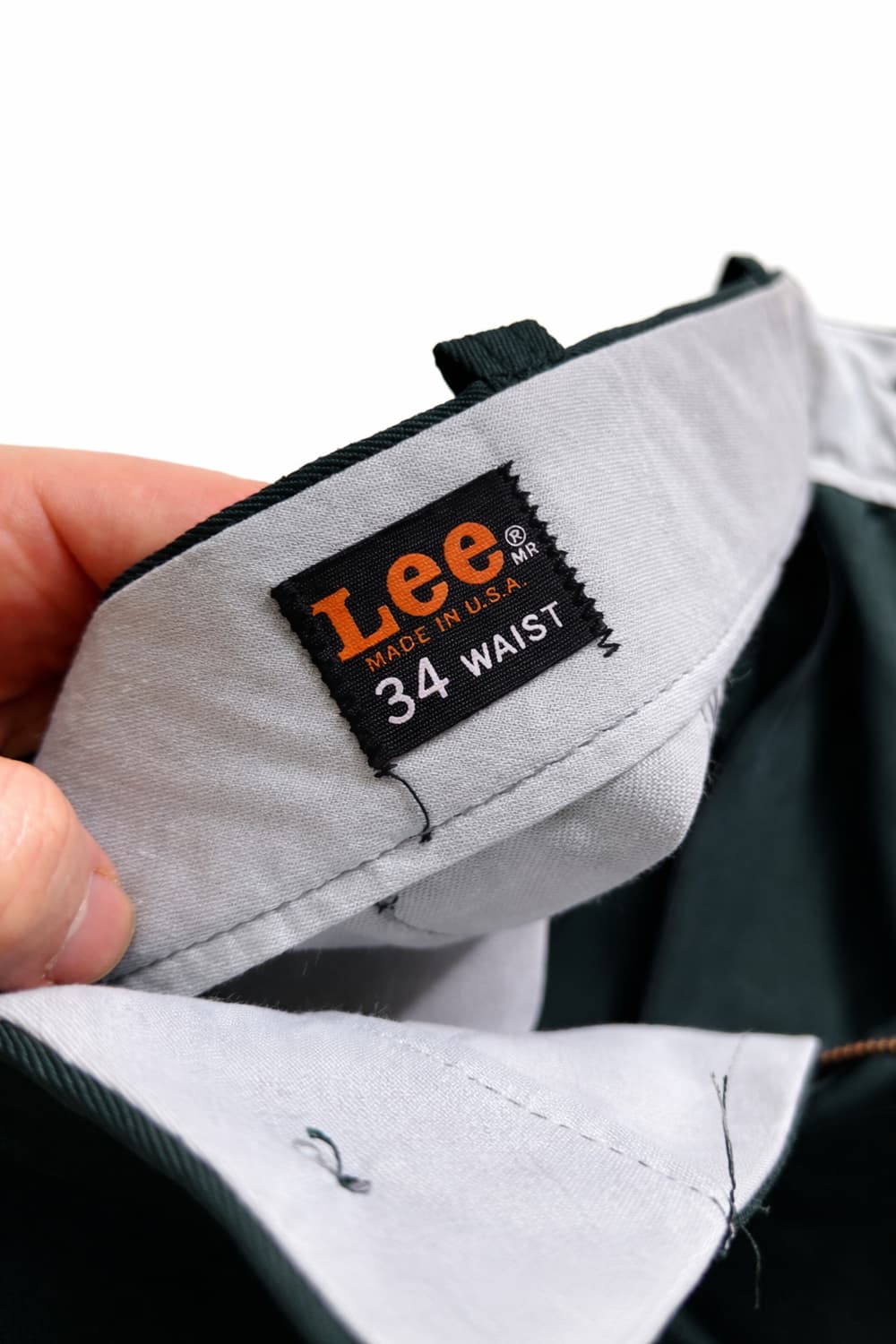 70s Lee Chetopa 트윌 코튼 팬츠 33" 데드스탁 상품이미지5