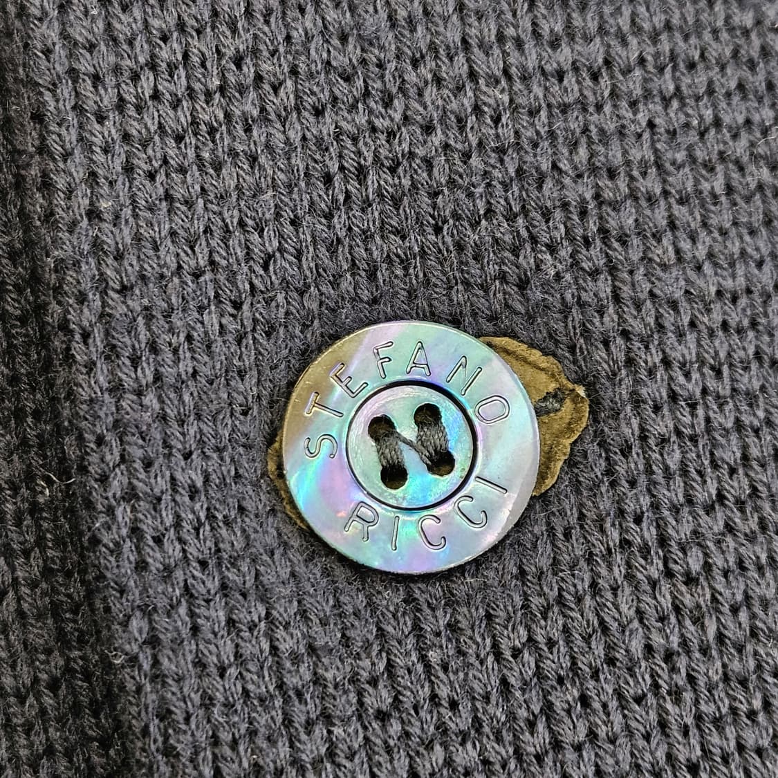 STEFANO RICCI 스테파노 리치 울 핸드 니트 자켓 XL 상품이미지5