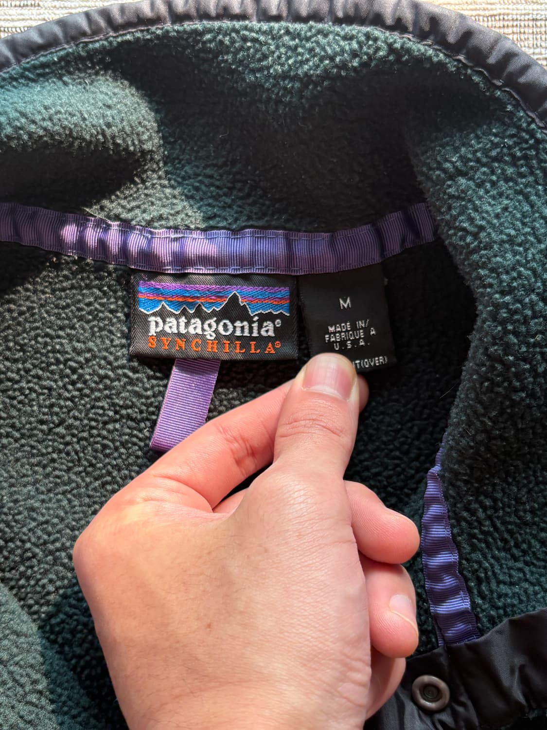 (M)파타고니아 신칠라 90s made in usa 상품이미지2