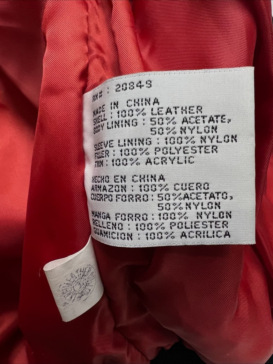 마이클호번 밀레니엄 성조기 가죽자켓 상품이미지7