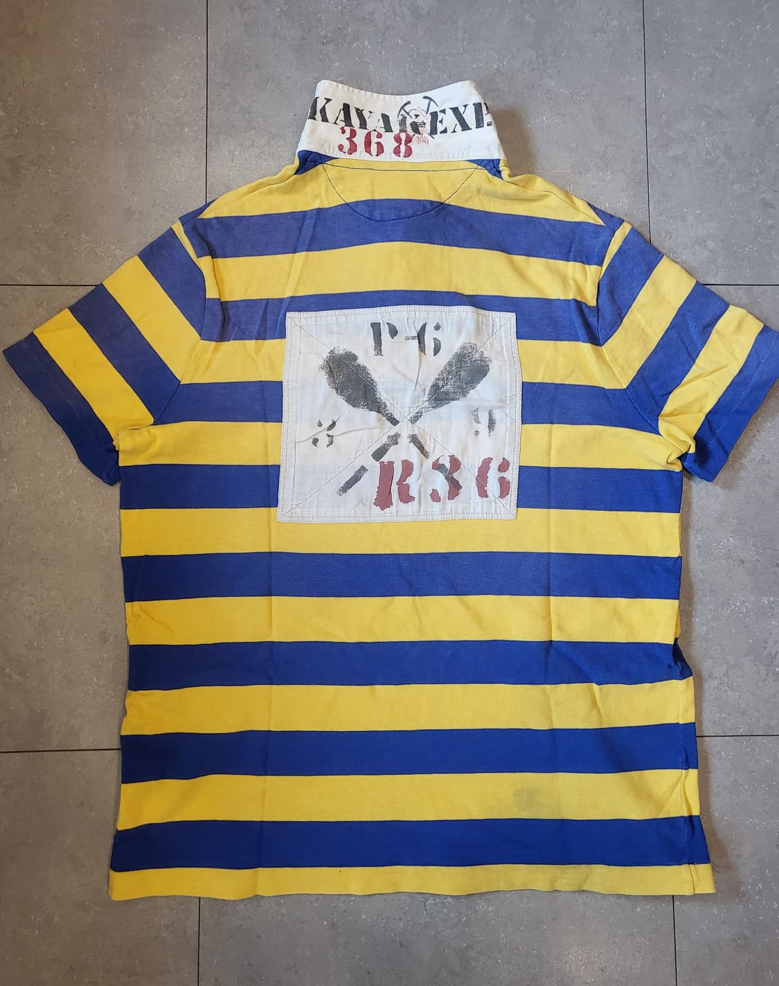 폴로 랄프로렌 스트라이프 럭비티 L 새상품 상품이미지4