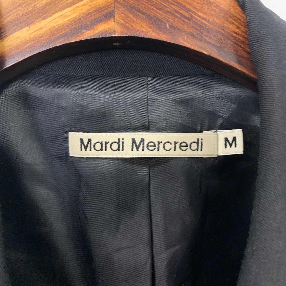 마르디 메크르디 오버핏 블랙 블레이저 자켓 상품이미지7