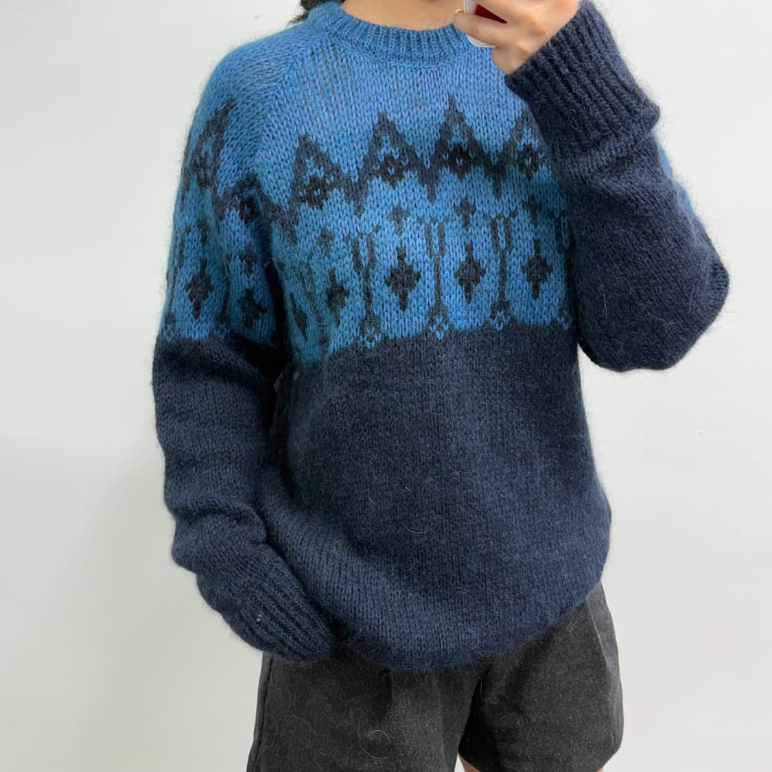 [M] 누디진 노르딕 니트 상품이미지1