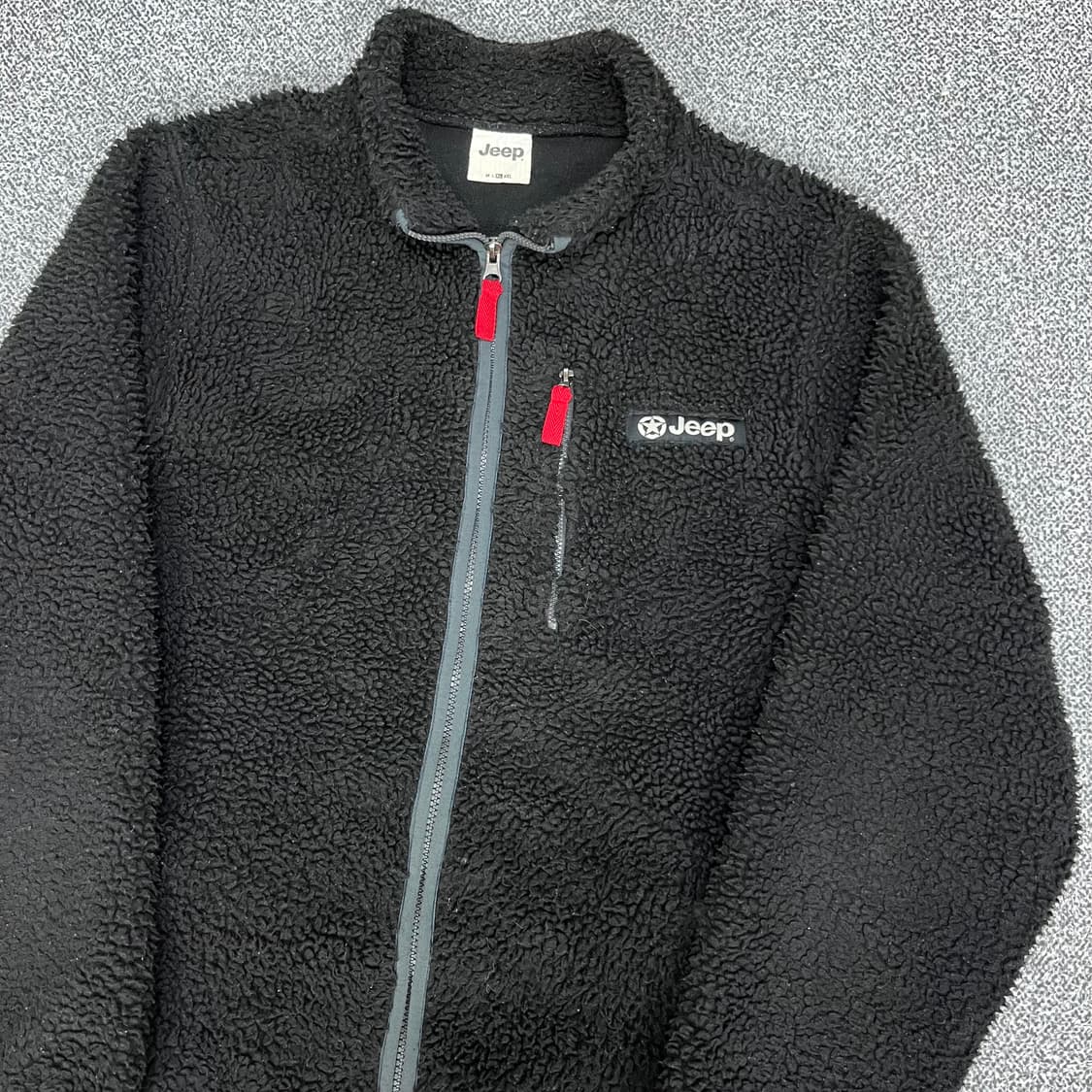 <지프 오버핏 플리스 자켓> No.1381 상품이미지5
