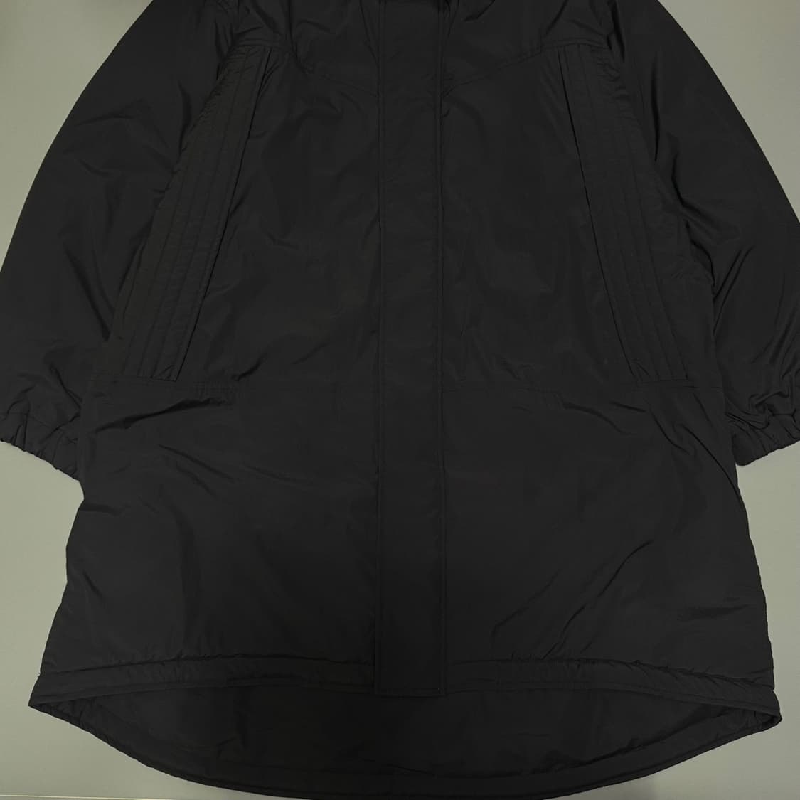 빔즈(B:MING by BEAMS) 블랙컬러 나일론 후드 몬스터 파카 상품이미지6