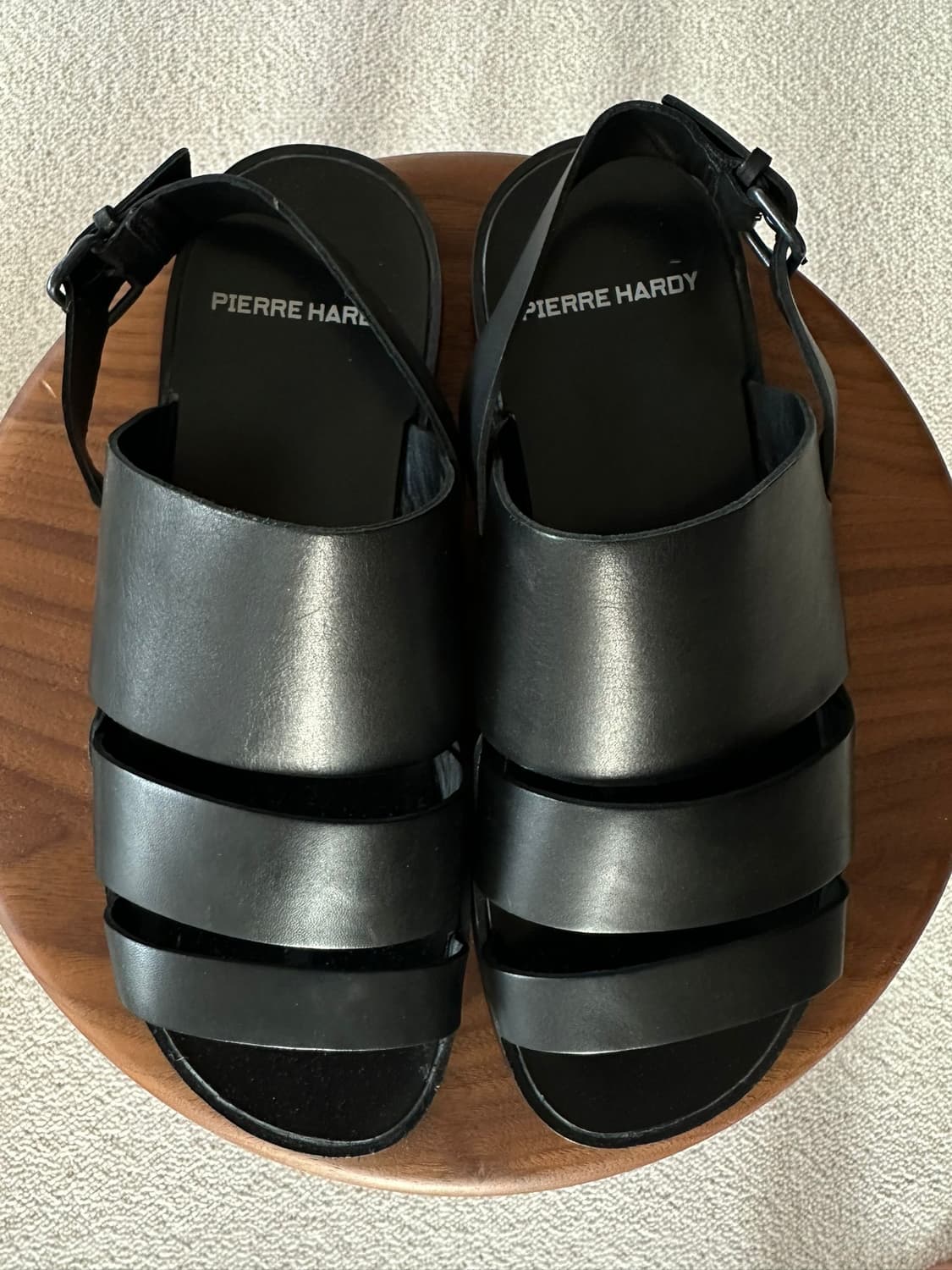 PIERRE HARDY LEATHER STRAP SANDALS 상품이미지1