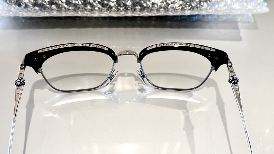 크롬하츠 슬런트레딕션1 (52) 블랙/실버 안경 상품이미지10