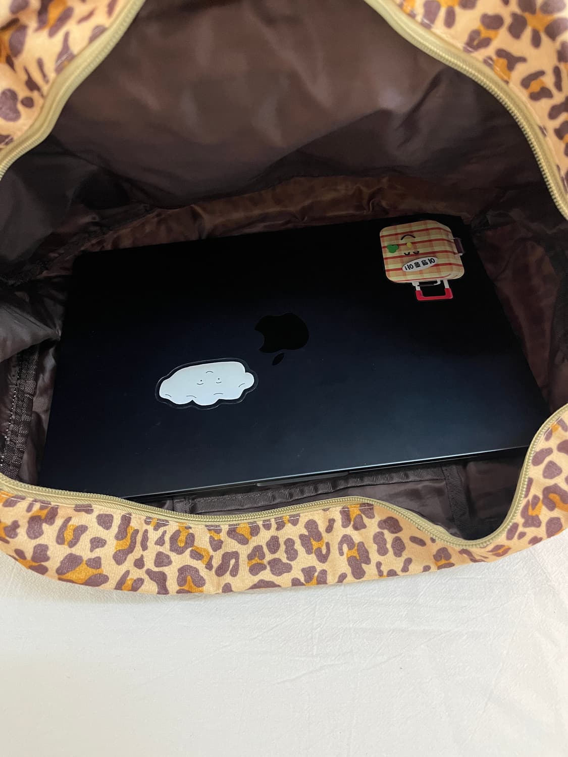 호피 스쿨백 🎶 상품이미지5