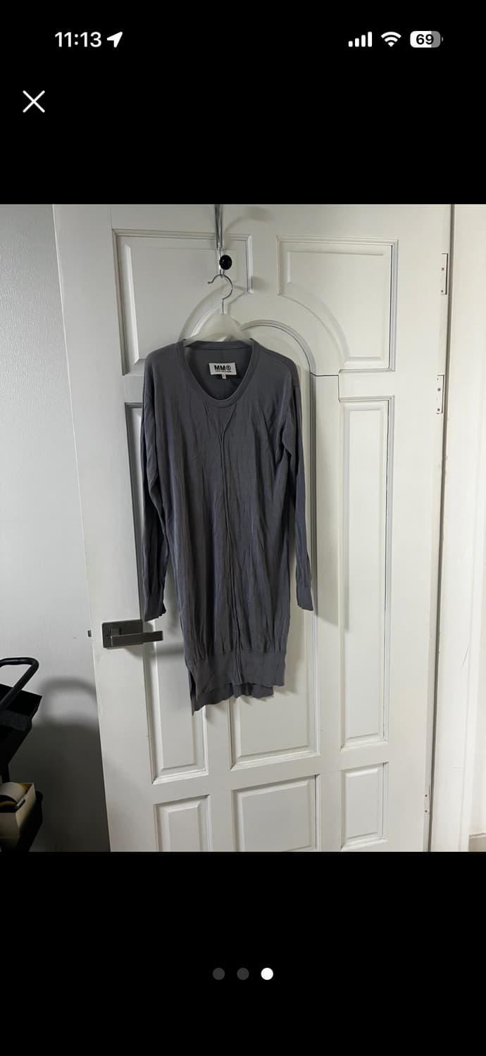 mm6 니트 원피스 상품이미지2