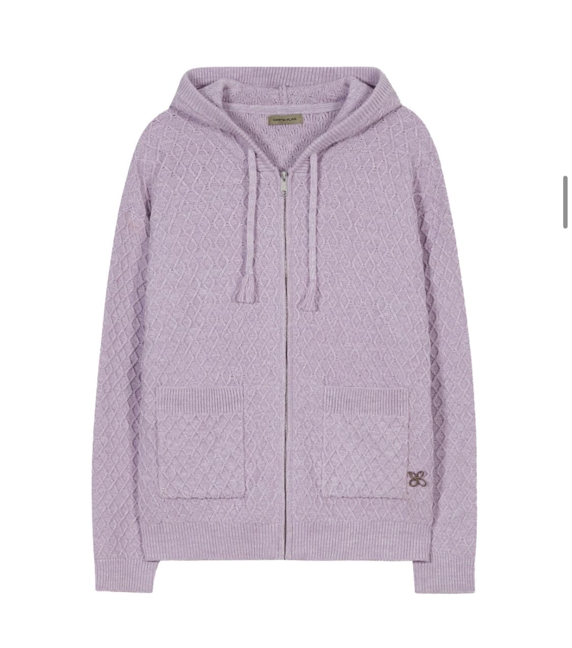 마틴플랜 후드 니트 집업 상품이미지1