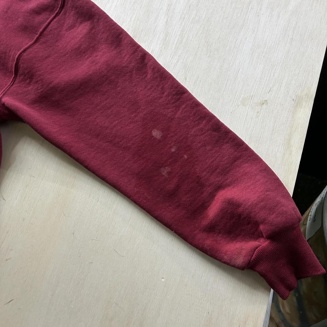 90s 러셀 애슬레틱 후드집업 레드 상품이미지5