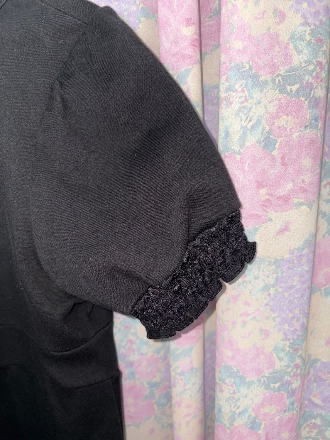 이스트보이 블랙 퍼프 반소매 원피스 상품이미지8