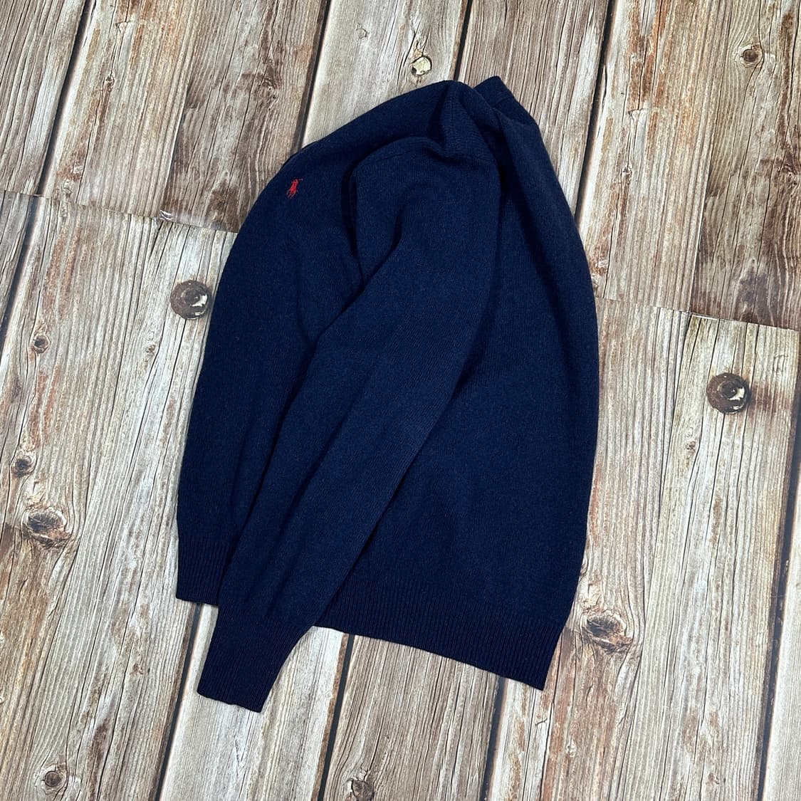 Polo Ralph Lauren 폴로랄프로렌 울가디건 네이비색상 S사이즈 상품이미지3