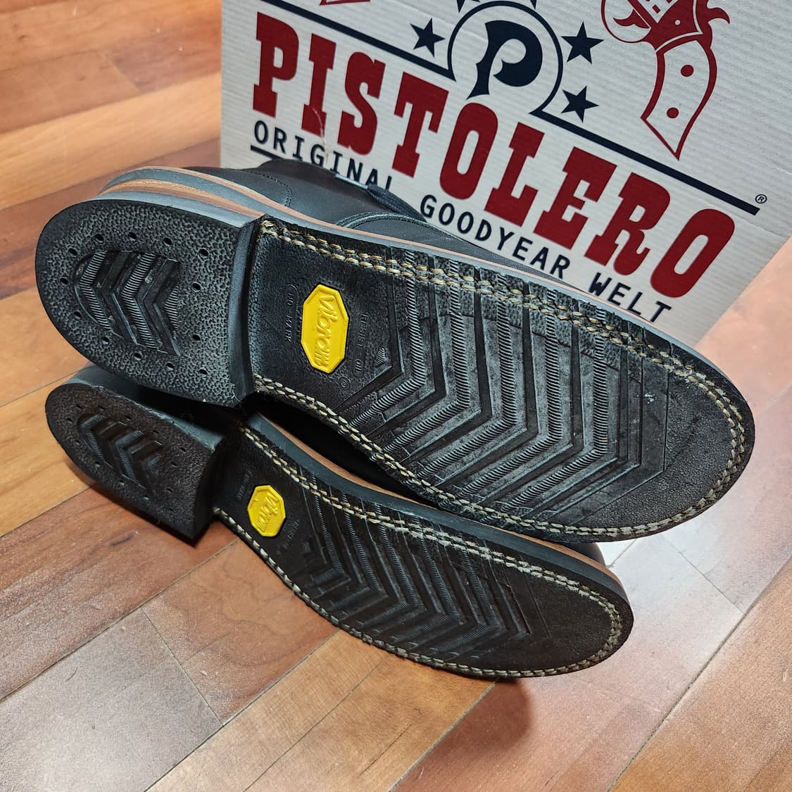 잭로즈 빈티지 피스토레로 콜라보 비브람 부츠 워커 상품이미지8