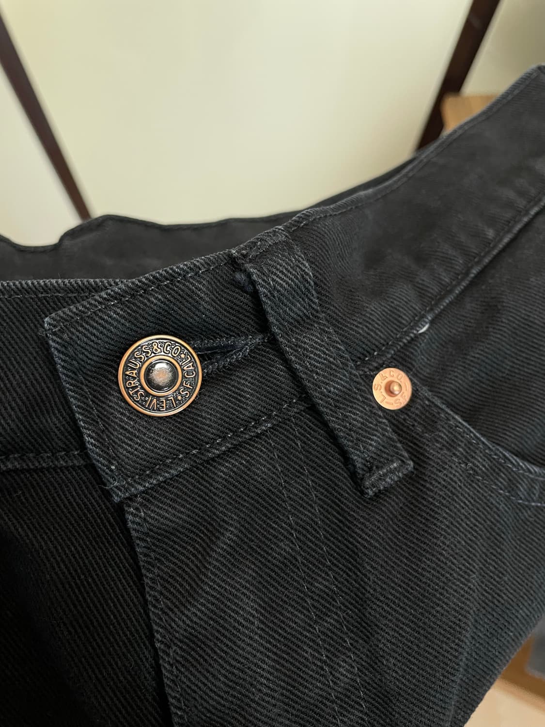 [30X34] 리바이스 517 화이트탭 블랙 상품이미지4