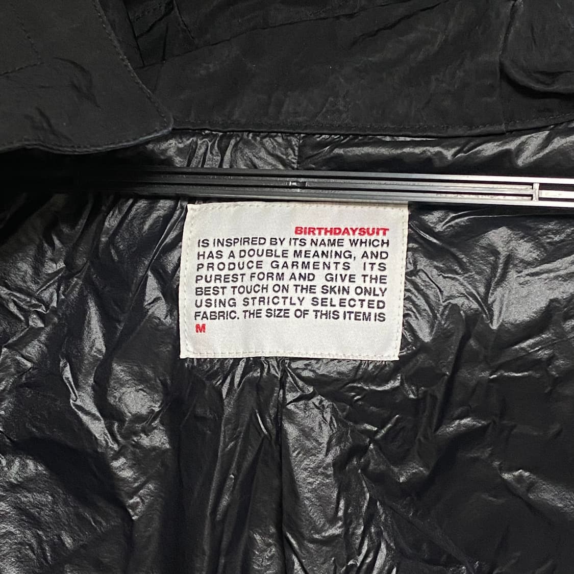 벌스데이수트 마운틴 파카 블랙 M 상품이미지2