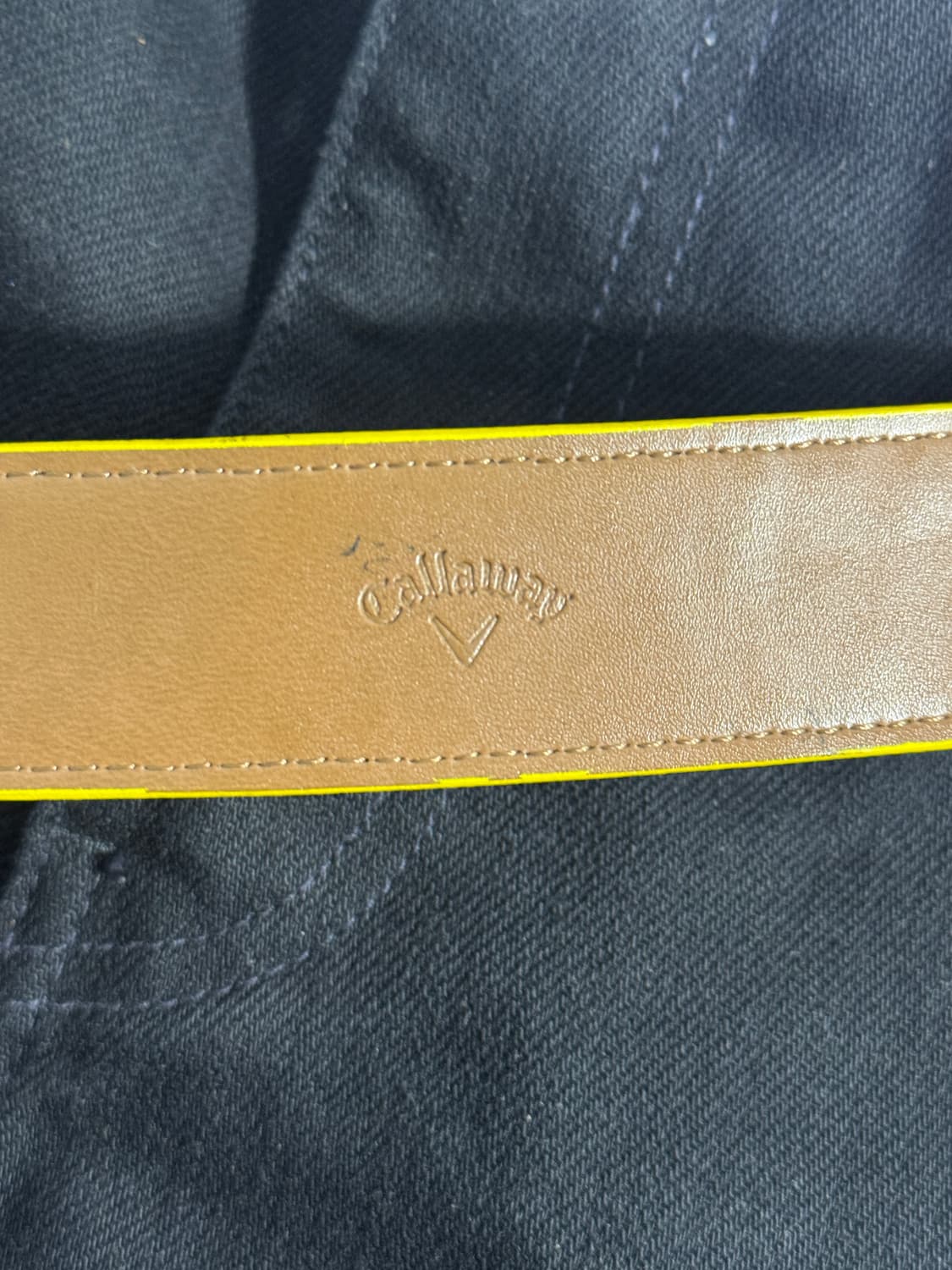 Callaway 오리엔탈 레더 벨트 상품이미지5