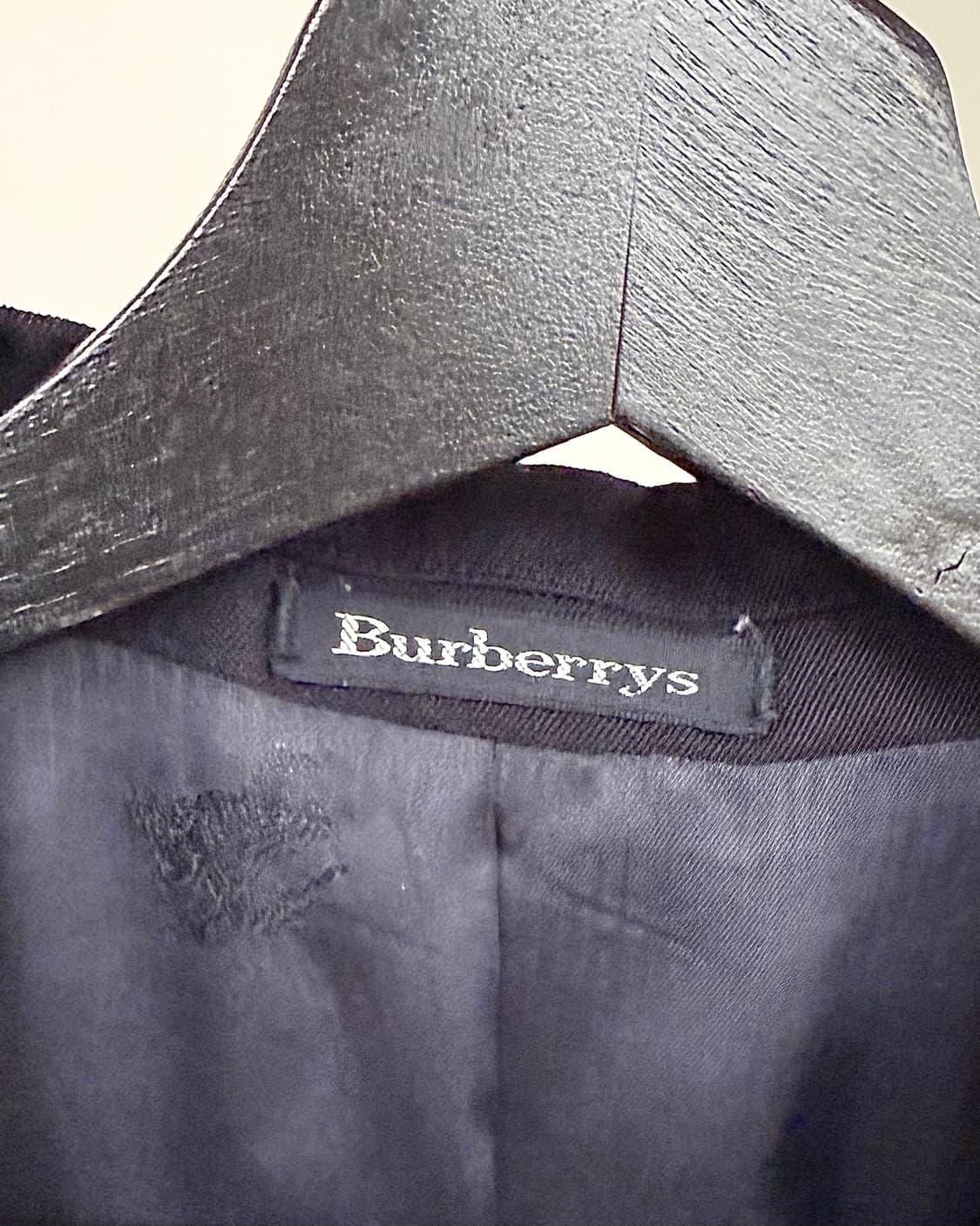 버버리 네이비 크레스트 로고 더블 브레스티드 자켓 상품이미지7