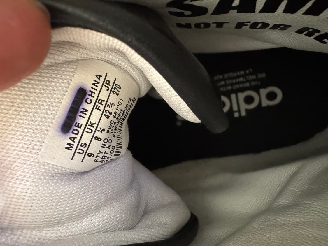 [270] 프랑스구매 아디다스 오리지널 RUN DMC 디자인 BBALL  상품이미지8