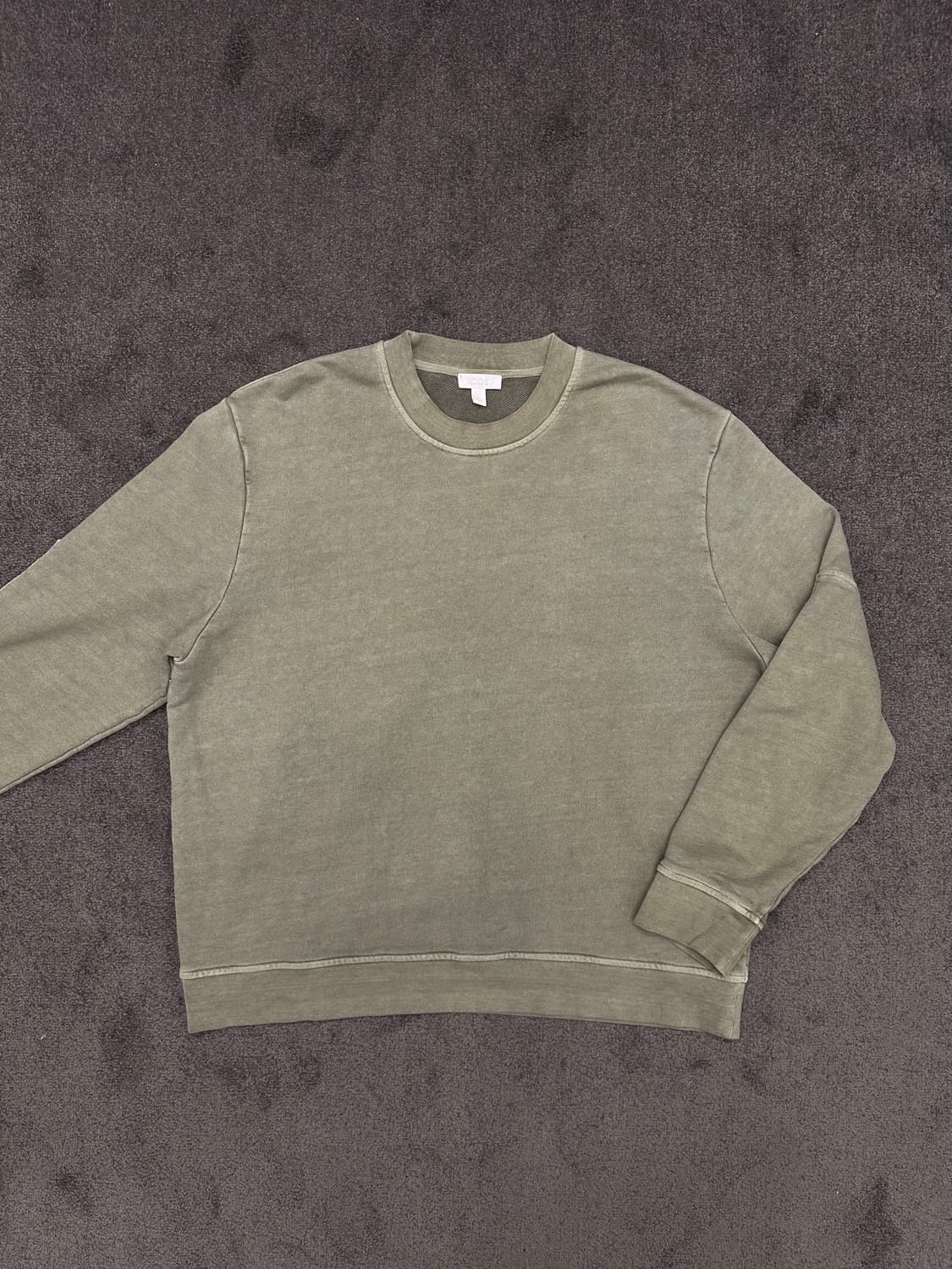 COS 코스 워싱 맨투맨 티셔츠 XL 상품이미지1