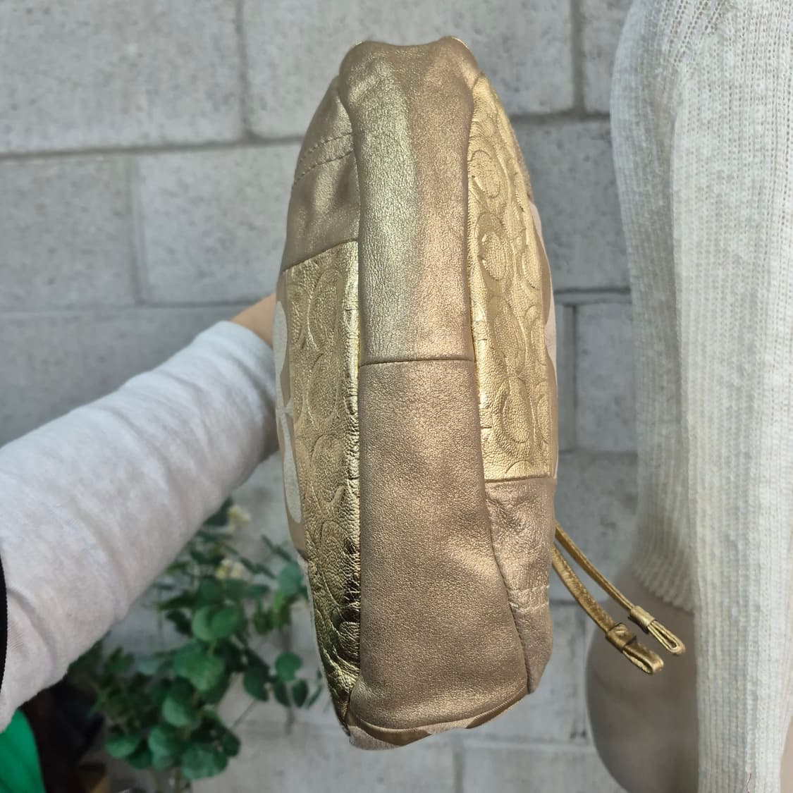 코치 메탈 패치워크 빈티지숄더백  상품이미지7