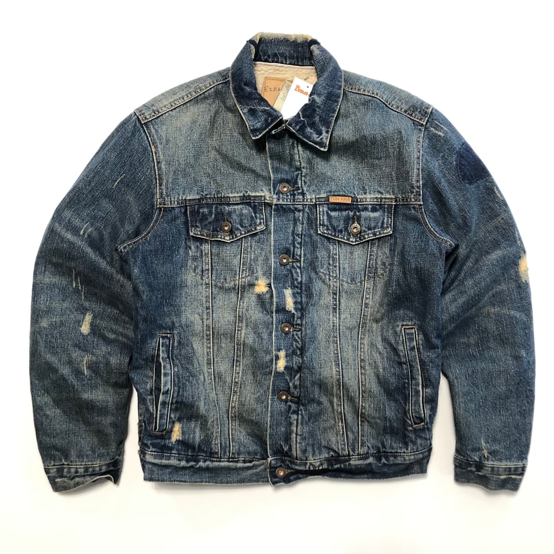 아베크롬비  Ezra fitch 데님 쉐르파 자켓  상품이미지1