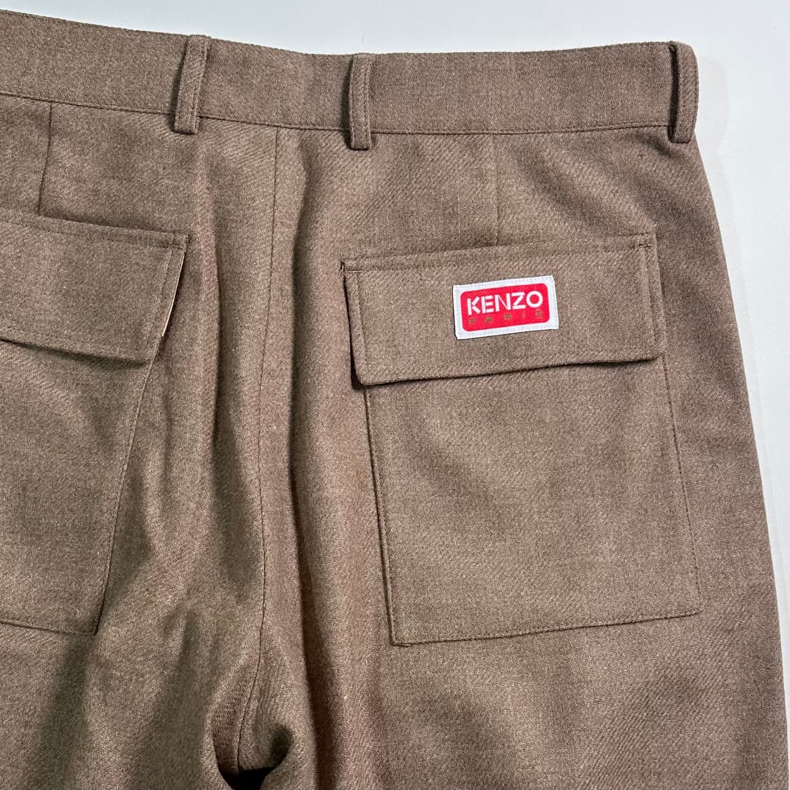 겐조 로고 패치 울 카고팬츠 상품이미지7