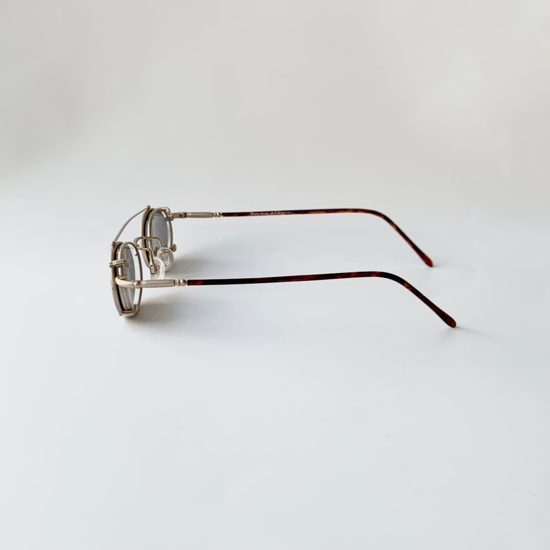 762 데드스탁 클립 투브릿지 라운드 미니멀 소형 빈티지안경 상품이미지6