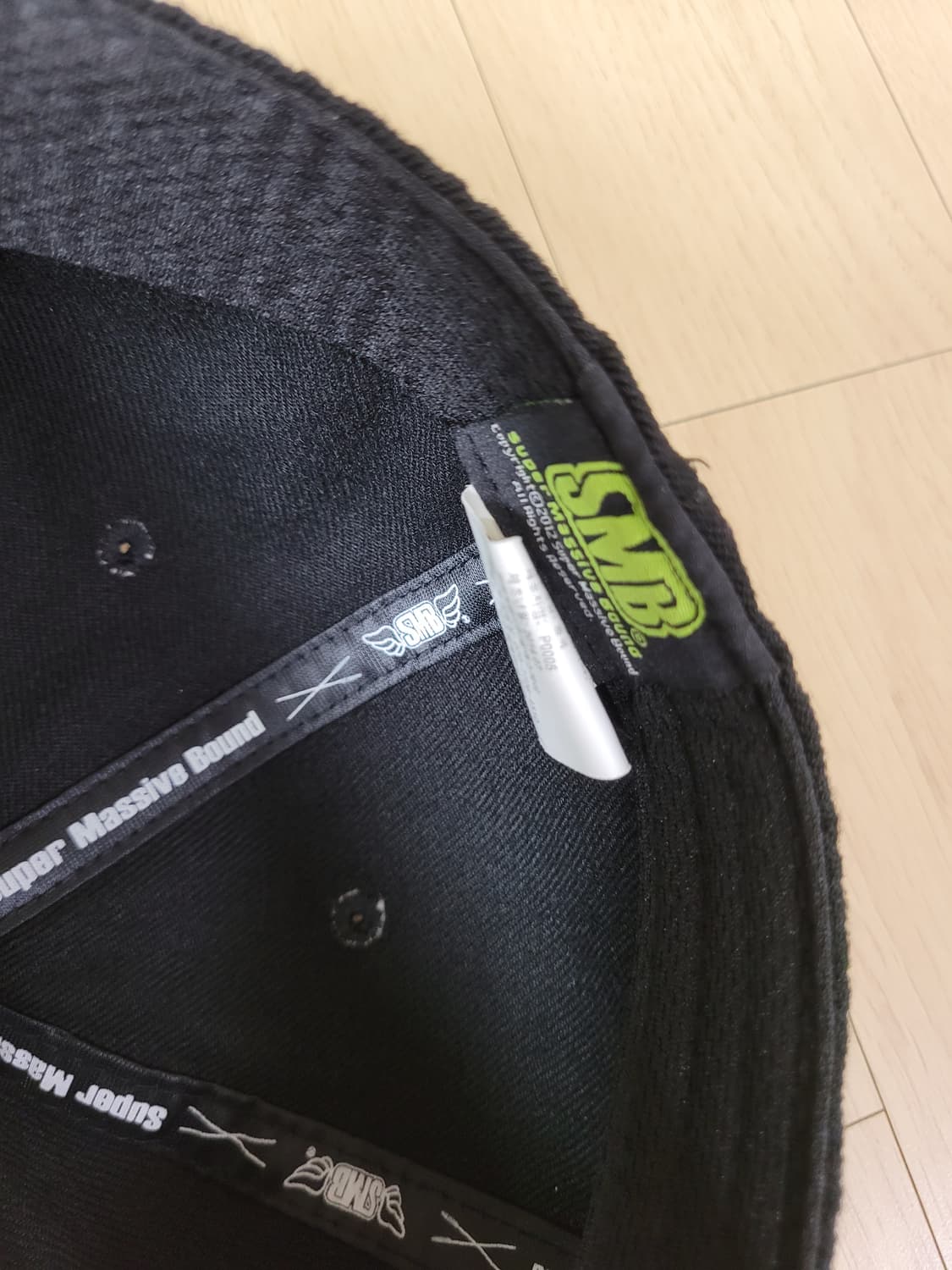 SMB 스냅백 L/XL 사이즈 블랙 상품이미지9