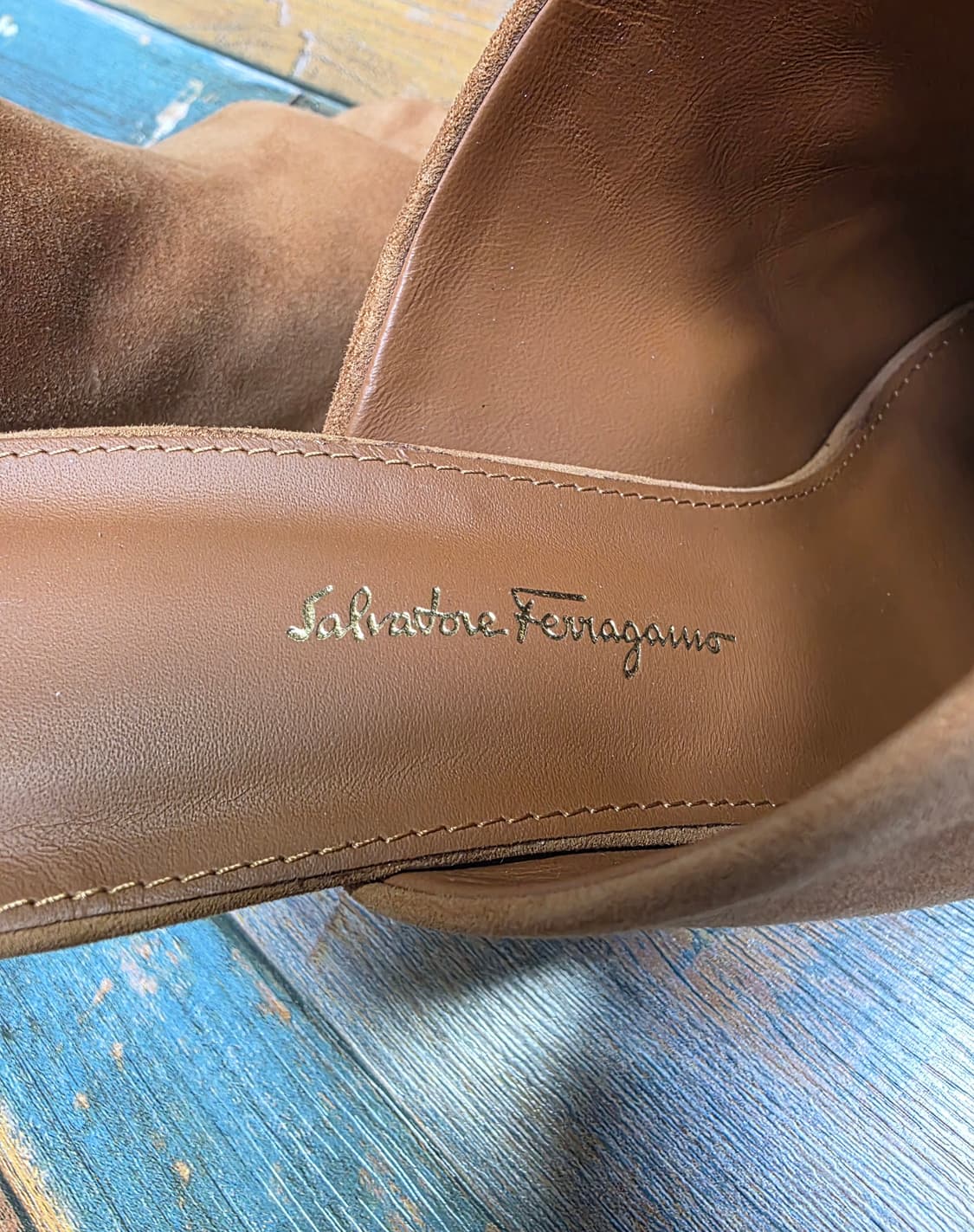 페라가모 스웨이드 뮬 / 샌들 / 7 (235~240) 상품이미지9