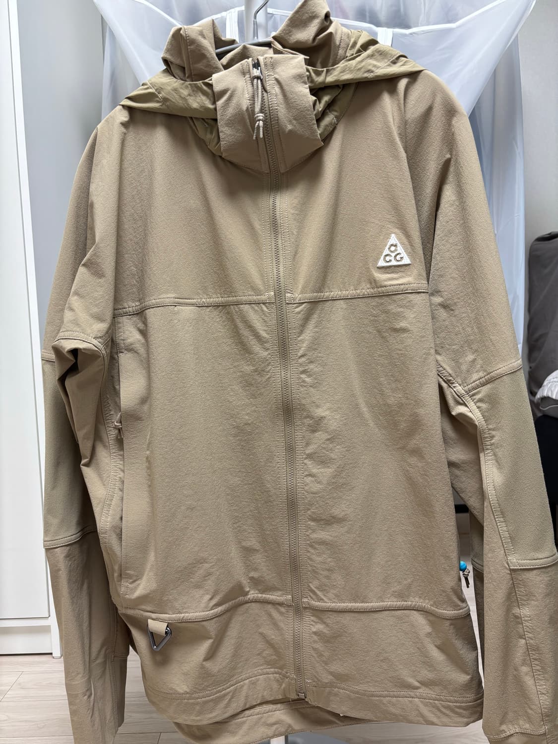 (2xl) Nike acg sunfarer 선페어러 자켓 카키 서밋화이트 상품이미지6