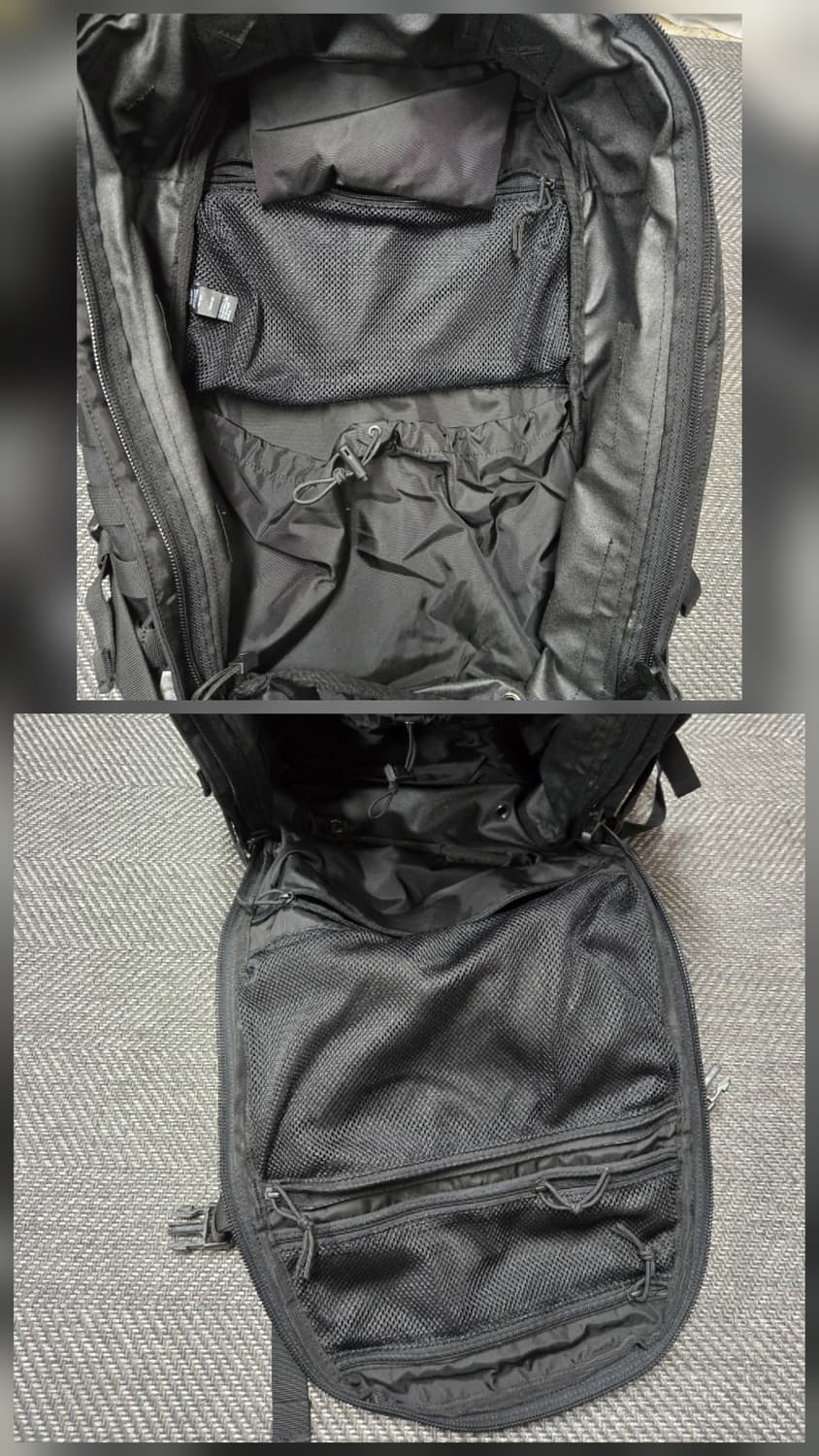 5.11 택티컬 러쉬72 블랙 백팩 상품이미지6