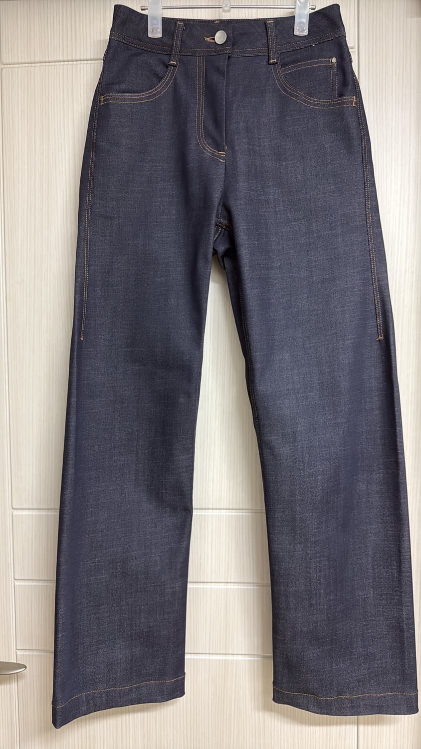 straight fit denim - indigo 상품이미지1