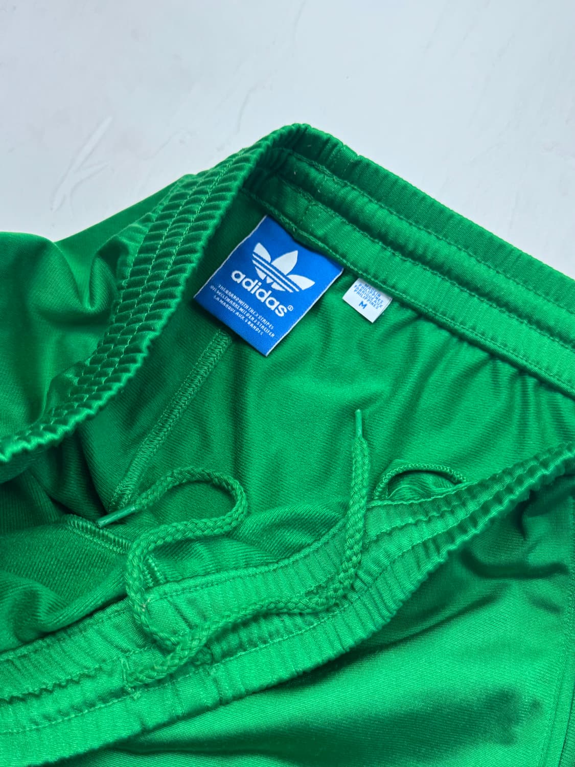 아디다스 삼선 파이어버드 그린 트랙팬츠 져지 와이드 바지 상품이미지6