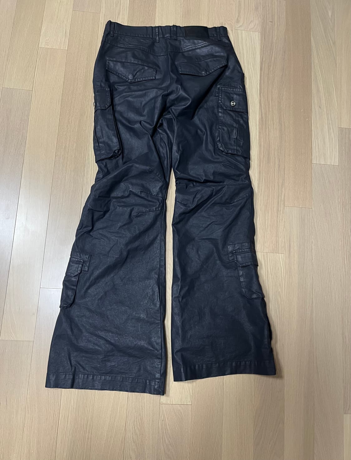 포그서비스 코팅 밀리터리 플레어팬츠 상품이미지3