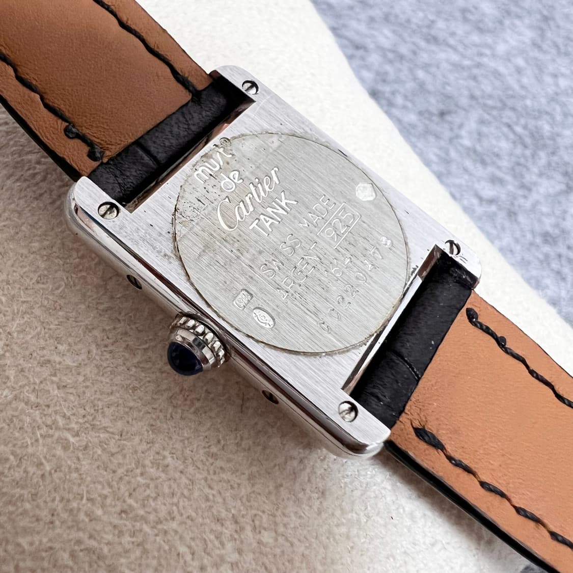 까르띠에 빈티지 탱크 머스트 시계 상품이미지8