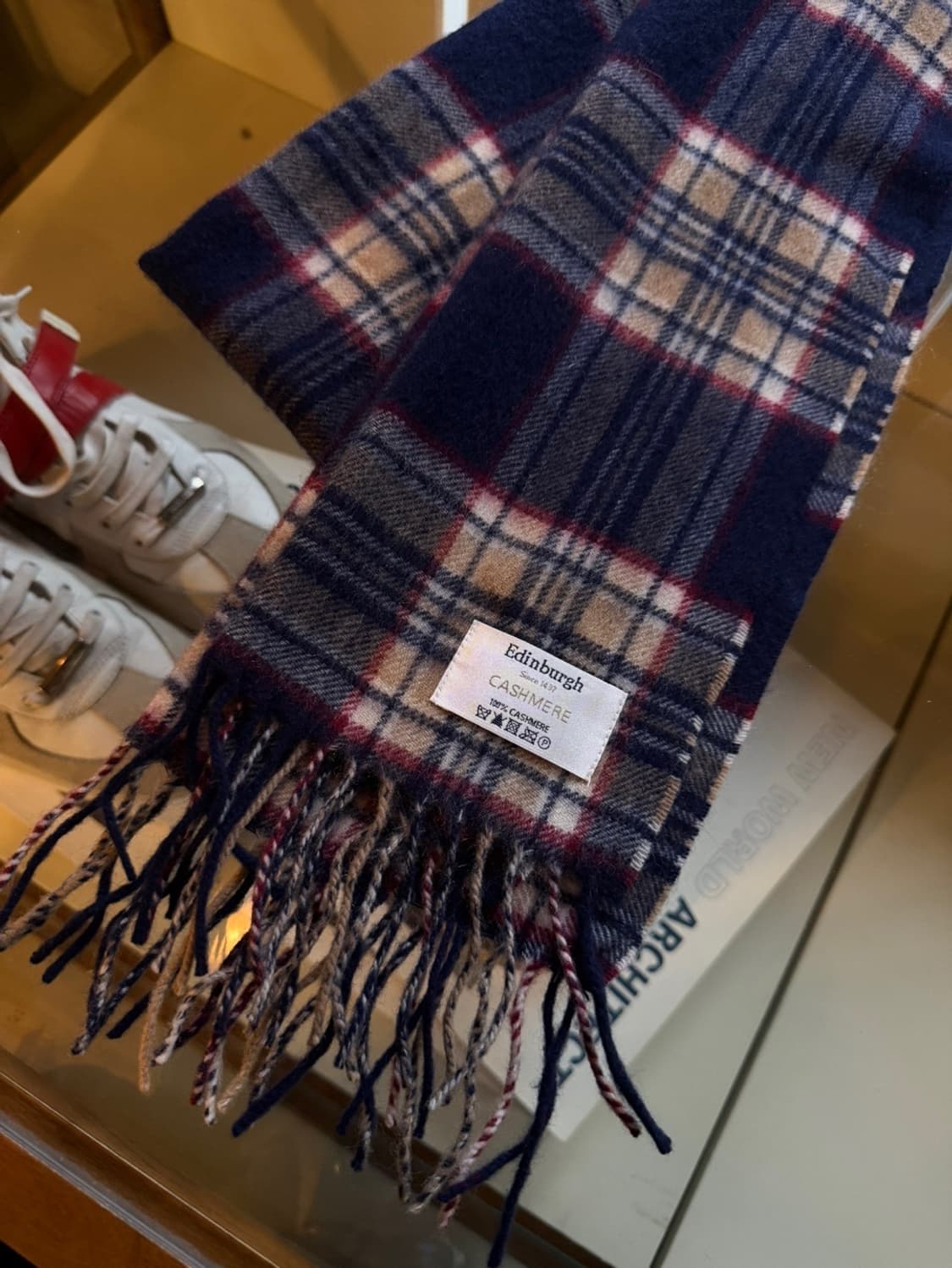 에든버러 캐시미어 머플러 상품이미지2