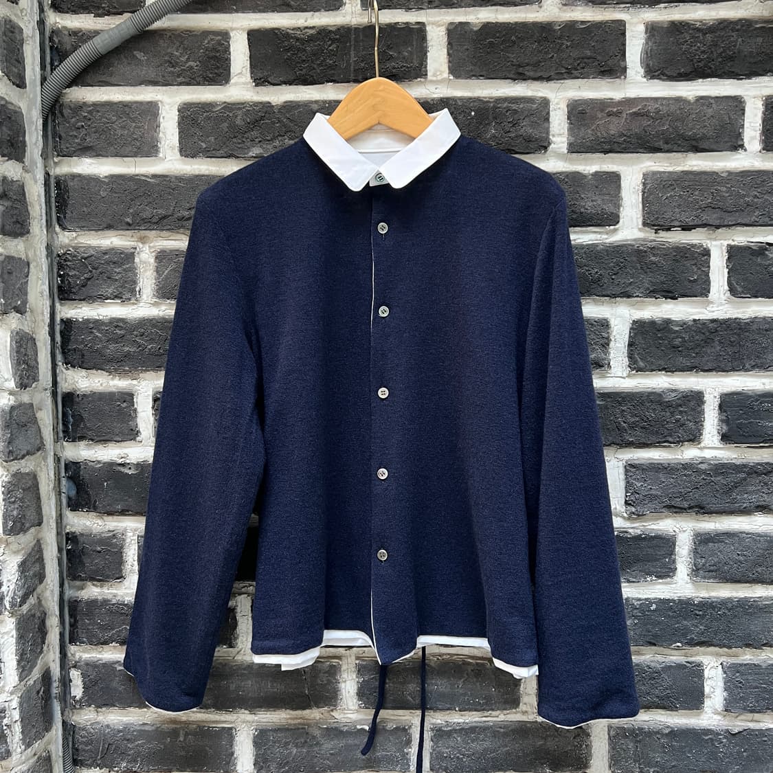Sunao Kuwahara 셔츠 가디건 상품이미지1