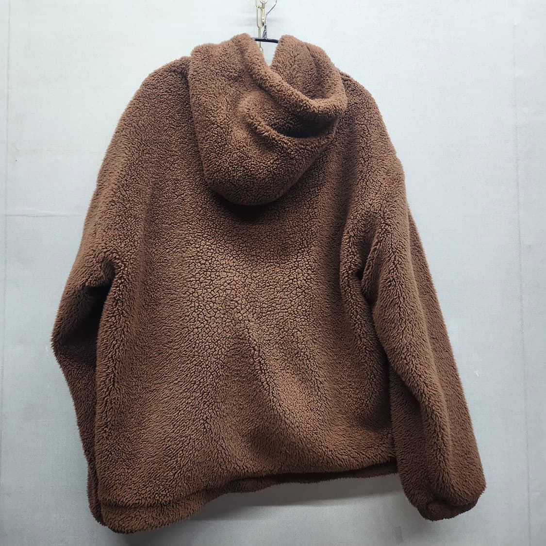 OIOI 오아이오아이 후리스 스트링 빅로고 후드티 2XL(남여공용) 상품이미지3