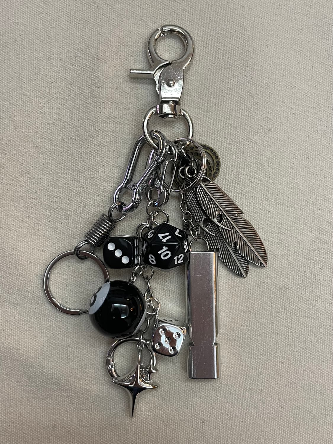 실버 레이어 참 키링 상품이미지2