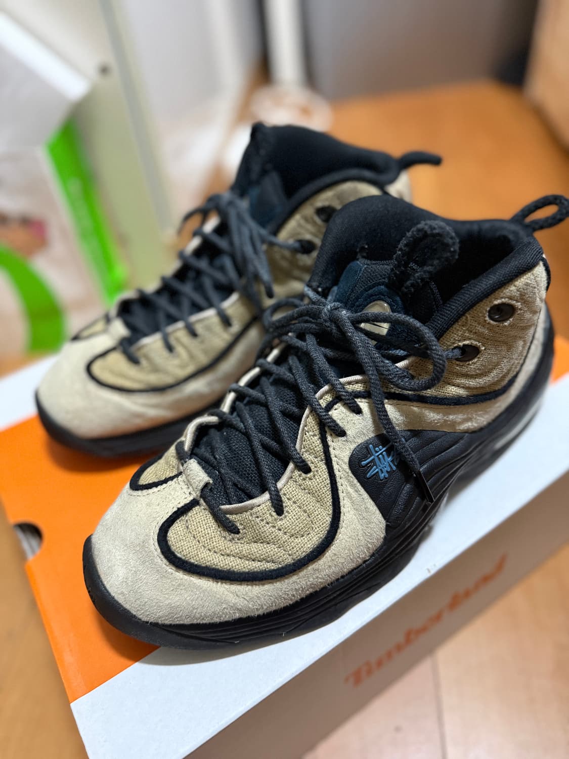 나이키 x 스투시 에어 페니 2 라탄 앤 라임스톤 265사이즈 상품이미지2