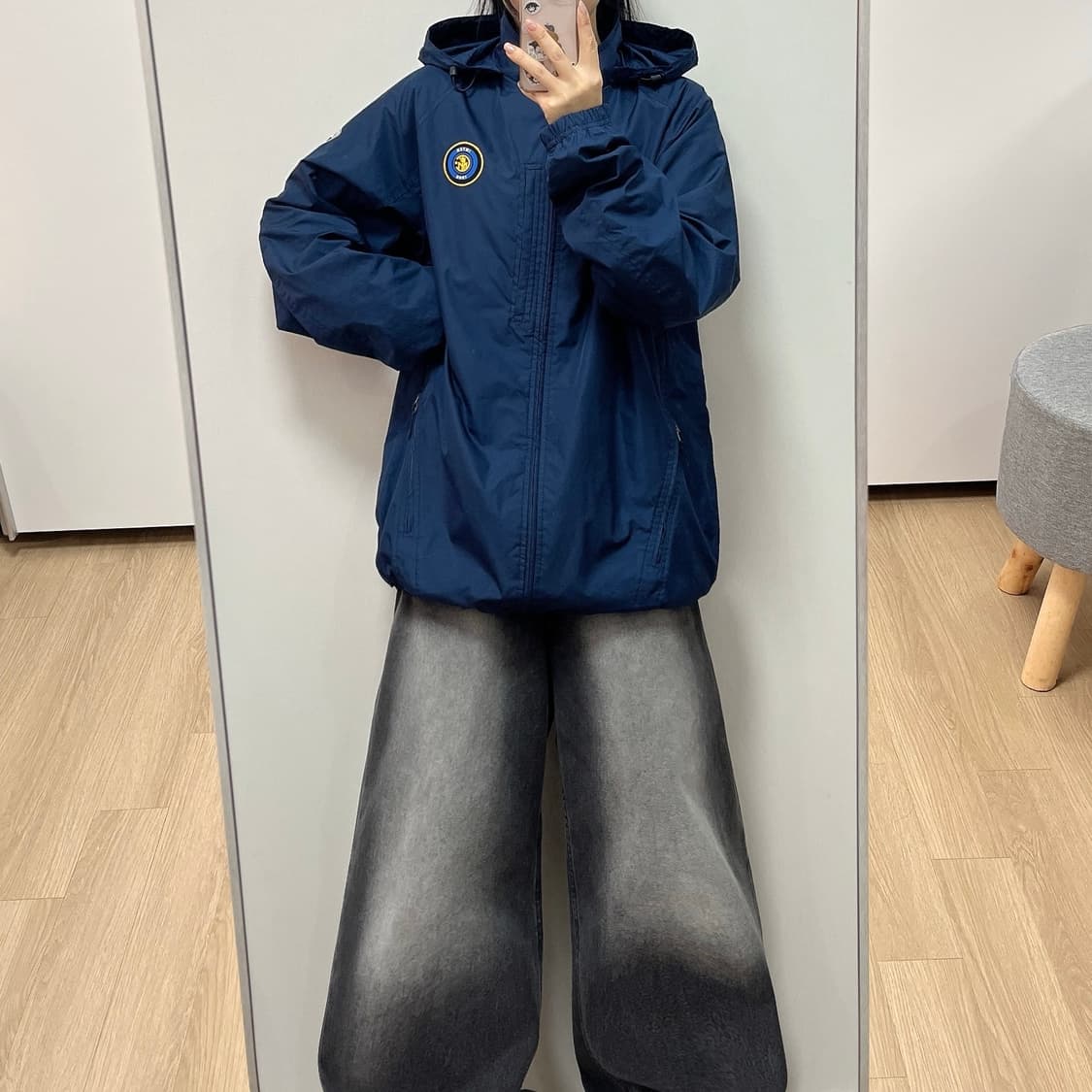 나이키 03-04 인터밀란 인테르 후드 바람막이 자켓 상품이미지1