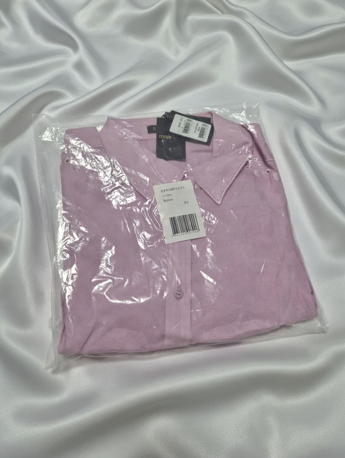 (새상품)마쥬 크롭트 트위스트 라미 셔츠 상품이미지3