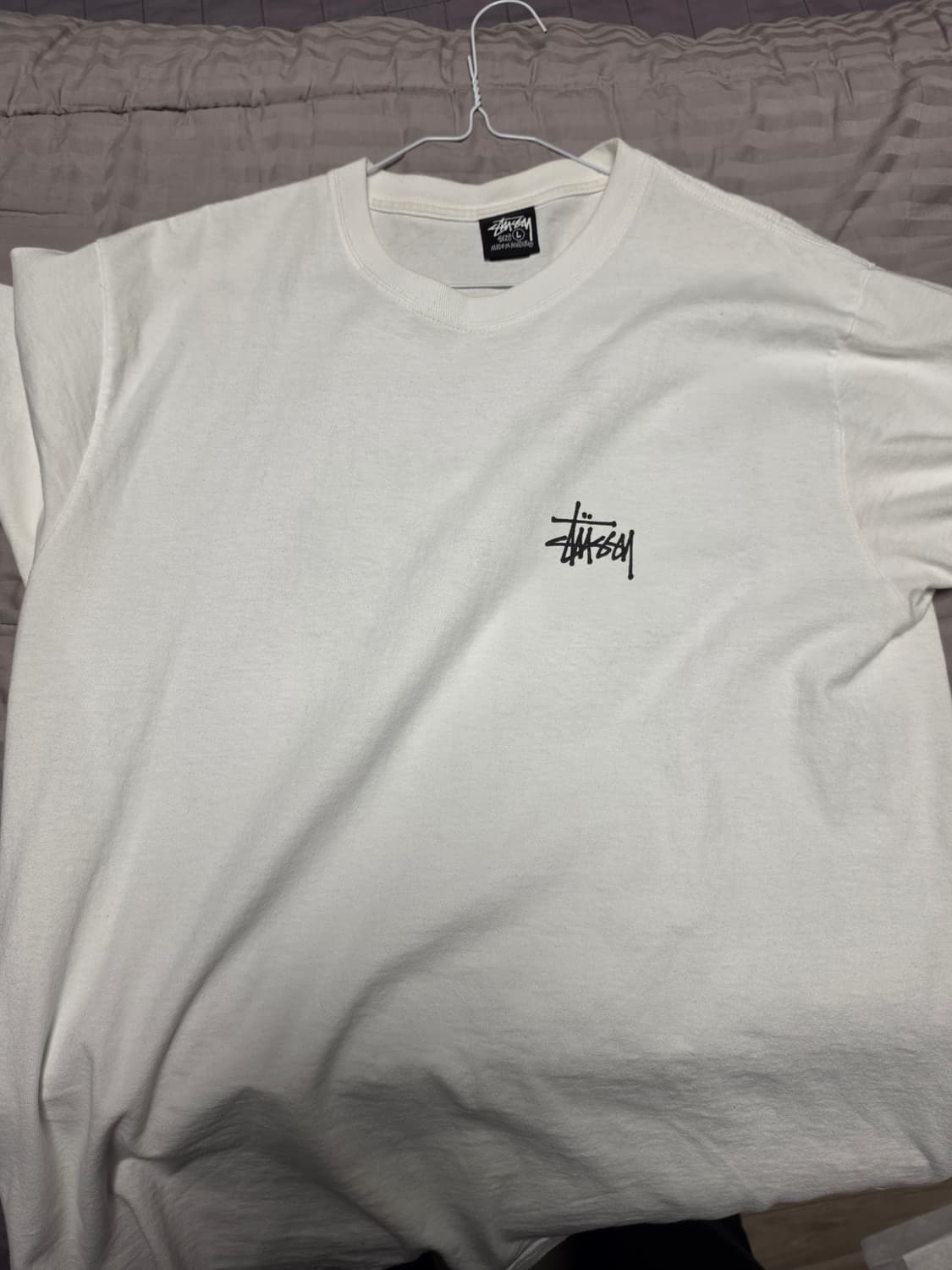 스투시 반팔 화이트  상품이미지1